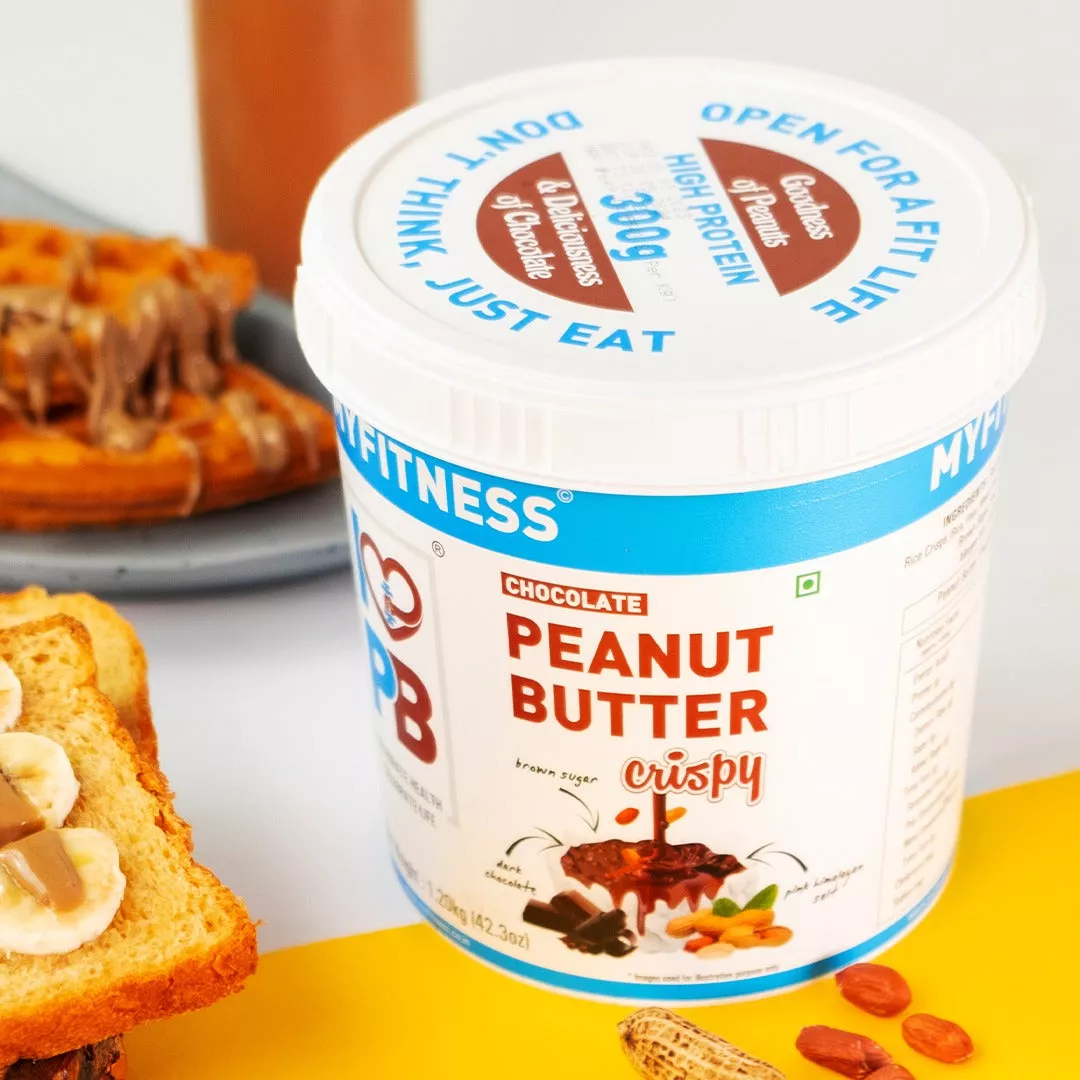 MyFitness Peanut Butter - Chocolate | 26% Protein | Crispy | Chocolate Peanut Butter Spread - Image 7