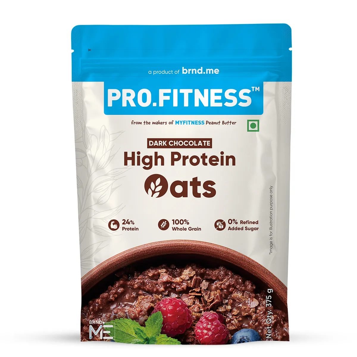 Pro.Fitness High Protein Chocolate Oats | Dark Chocolate | Healthy Oats With Nuts, Seeds & Added Whey - Image 9