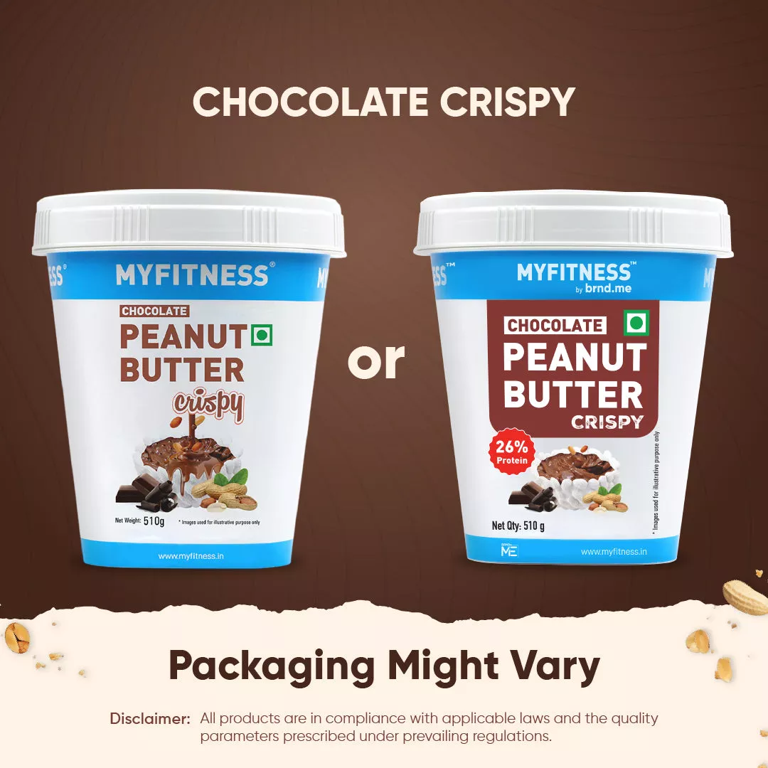 MyFitness Peanut Butter - Chocolate | 26% Protein | Crispy | Chocolate Peanut Butter Spread - Image 8