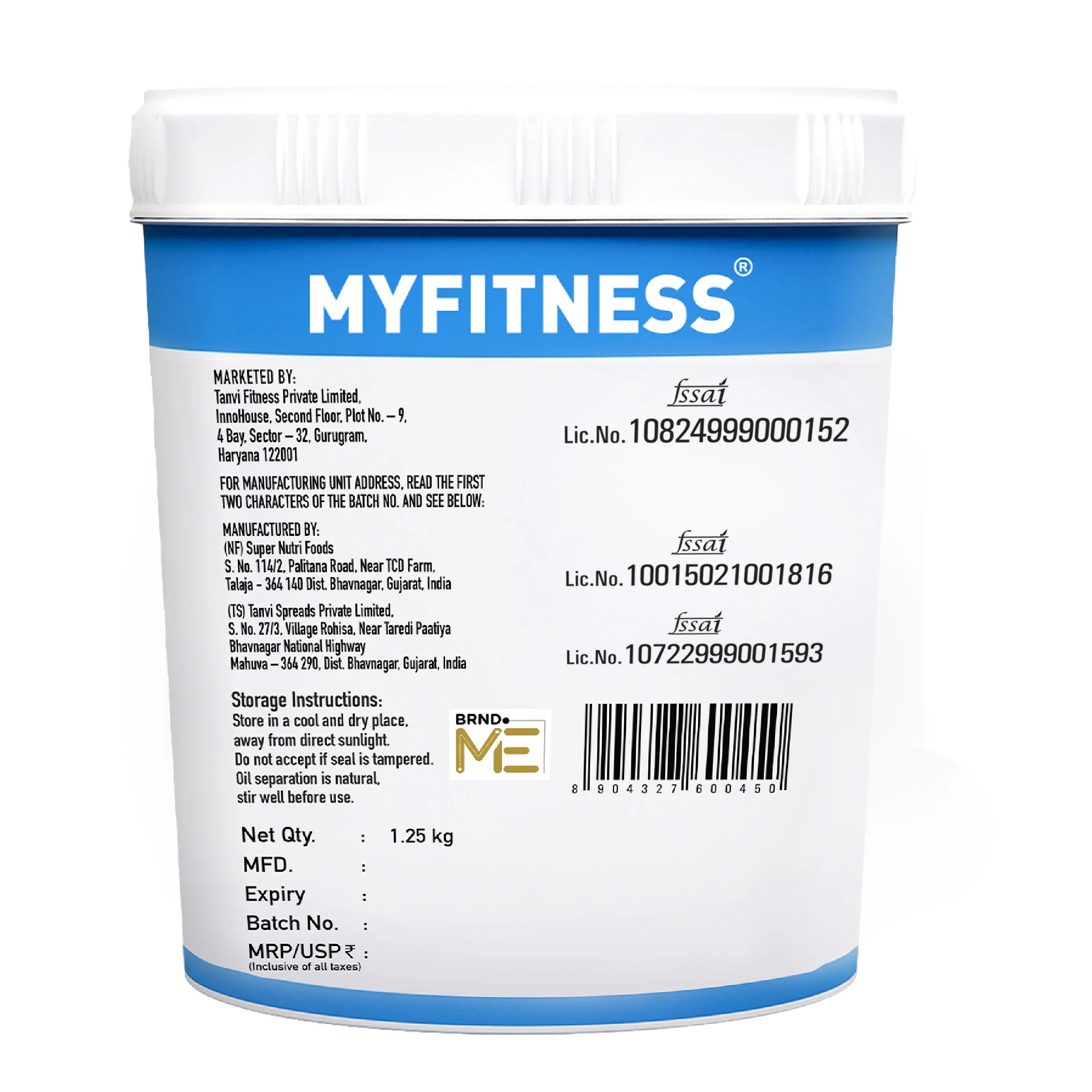 MyFitness Peanut Butter - Original | 28% Protein | Crunchy | Classic Peanut Butter Spread - Image 13