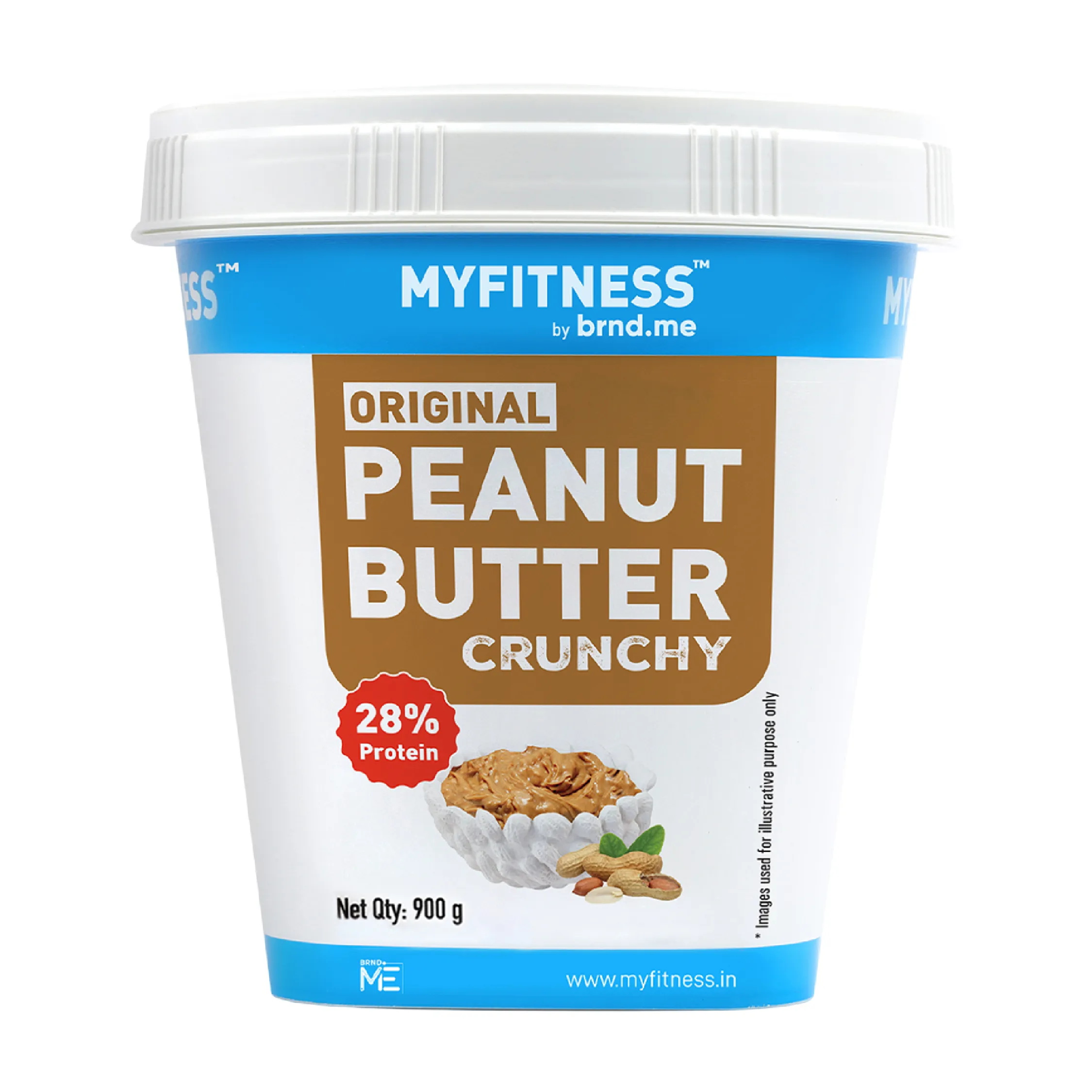 MyFitness Peanut Butter - Original | 28% Protein | Crunchy | Classic Peanut Butter Spread - Image 14