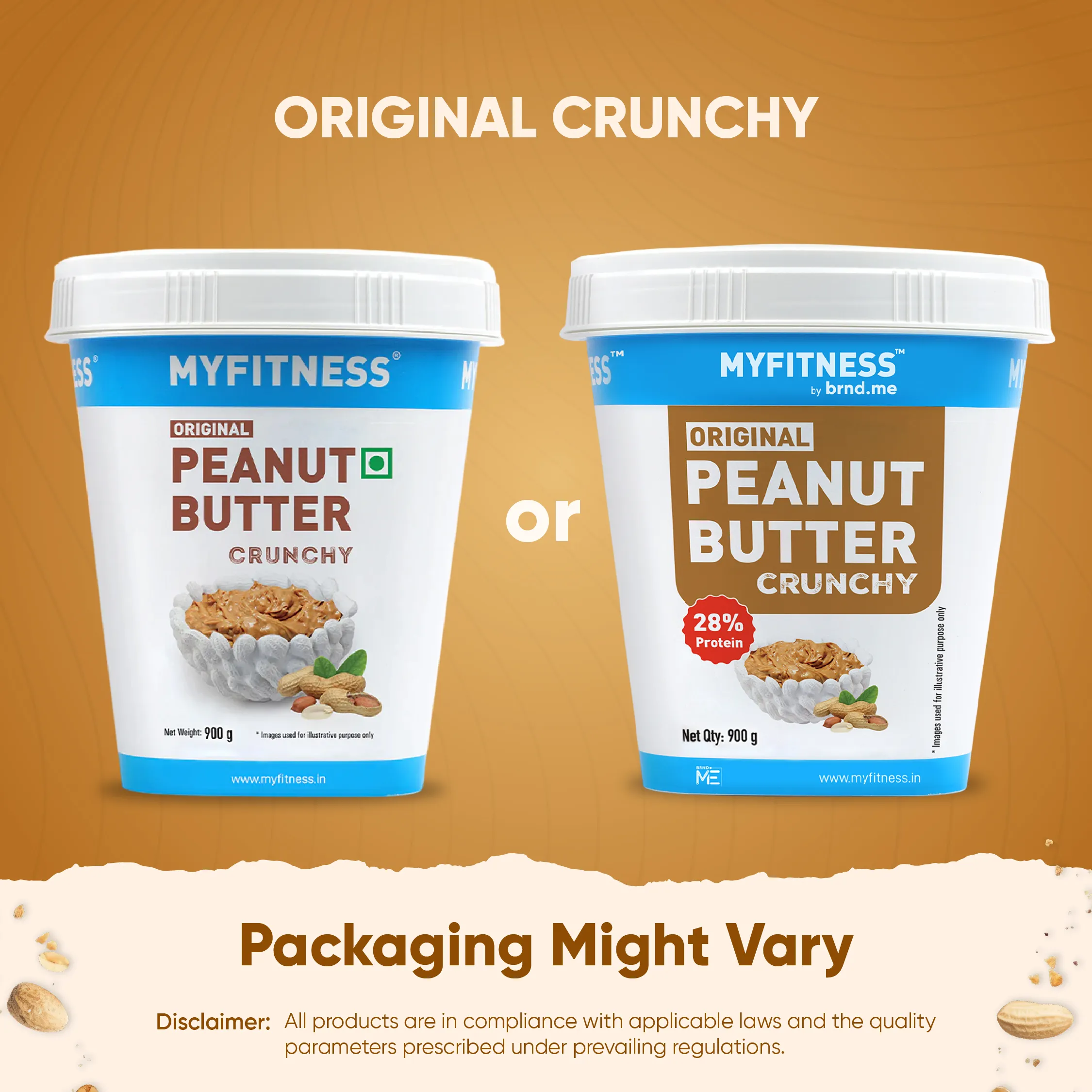 MyFitness Peanut Butter - Original | 28% Protein | Crunchy | Classic Peanut Butter Spread - Image 15
