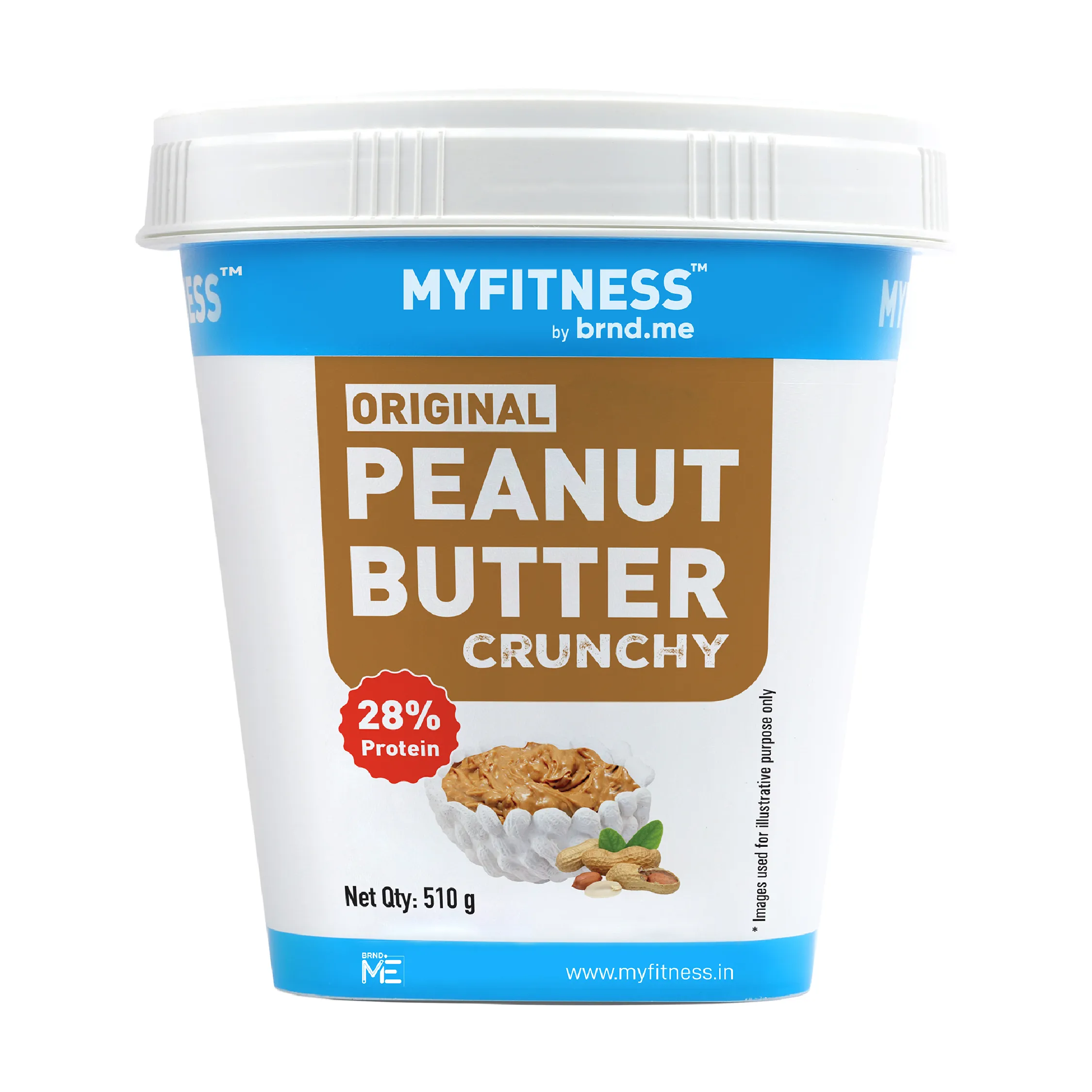 MyFitness Peanut Butter - Original | 28% Protein | Crunchy | Classic Peanut Butter Spread - Image 8