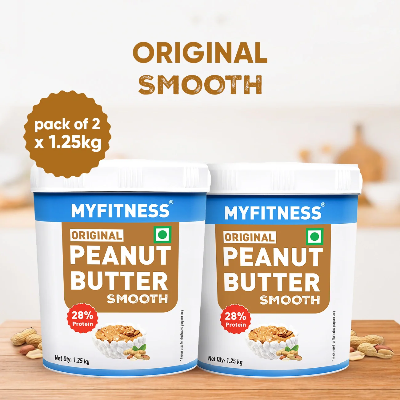 MyFitness Peanut Butter - Original | 28% Protein | Smooth | Classic Peanut Butter Spread - Image 10