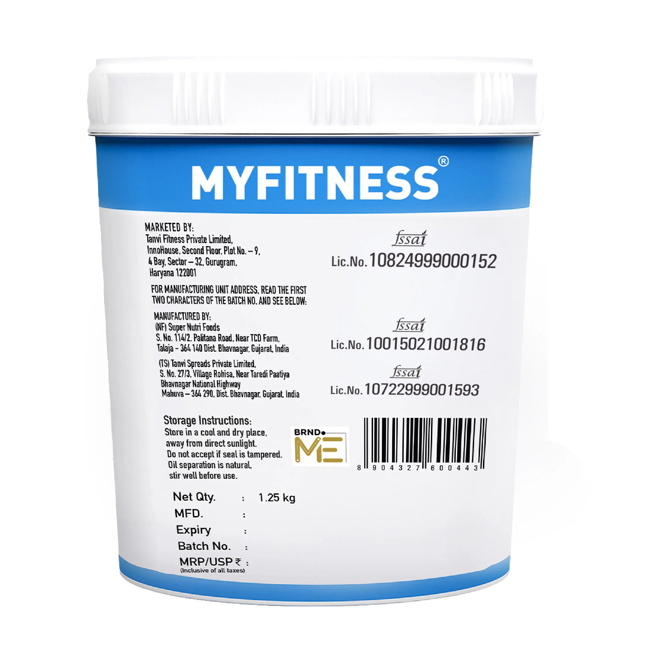 MyFitness Peanut Butter - Original | 28% Protein | Smooth | Classic Peanut Butter Spread - Image 12