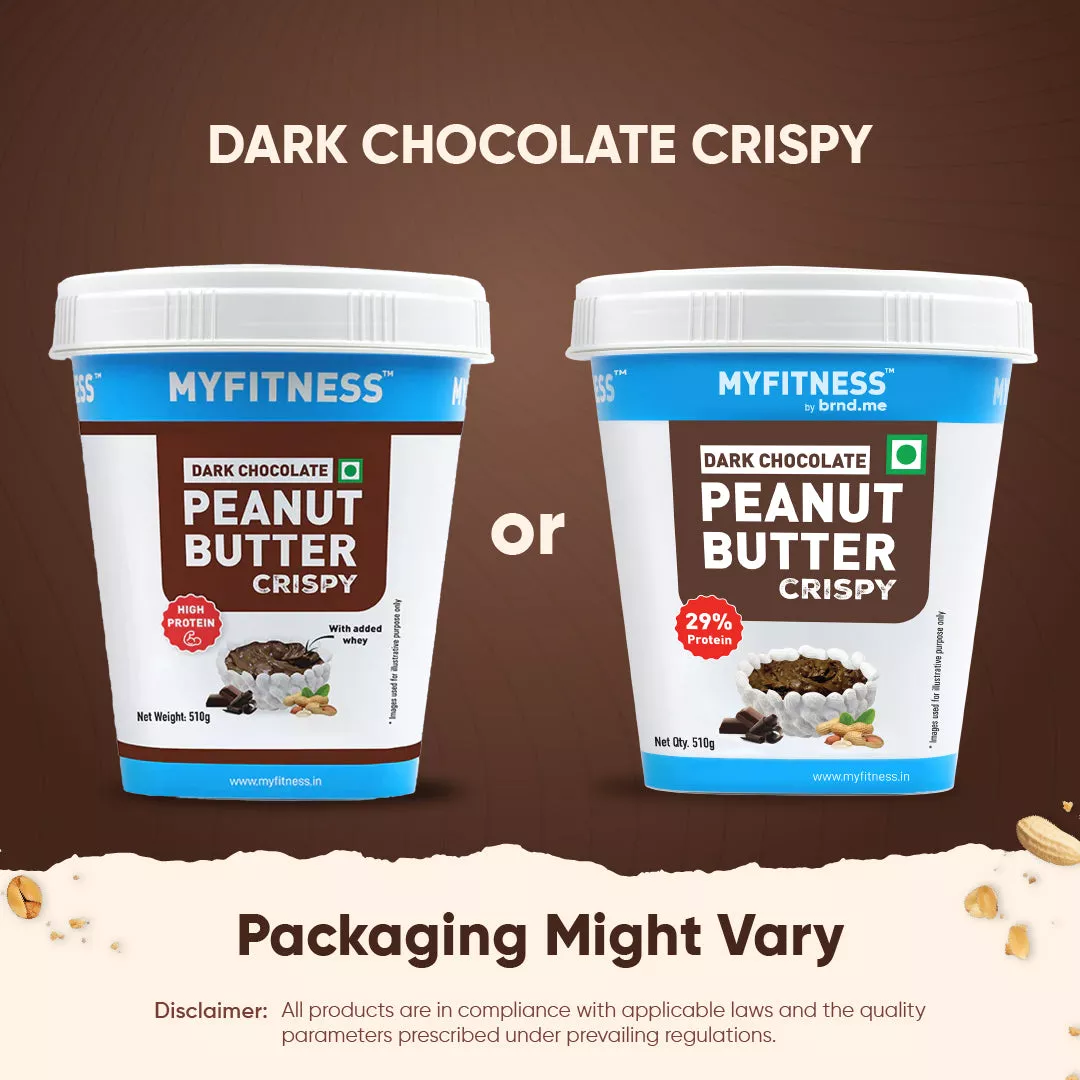 MyFitness Peanut Butter - Dark Chocolate | 29% Protein | Crispy | Rich Chocolate Peanut Butter Spread - Image 9